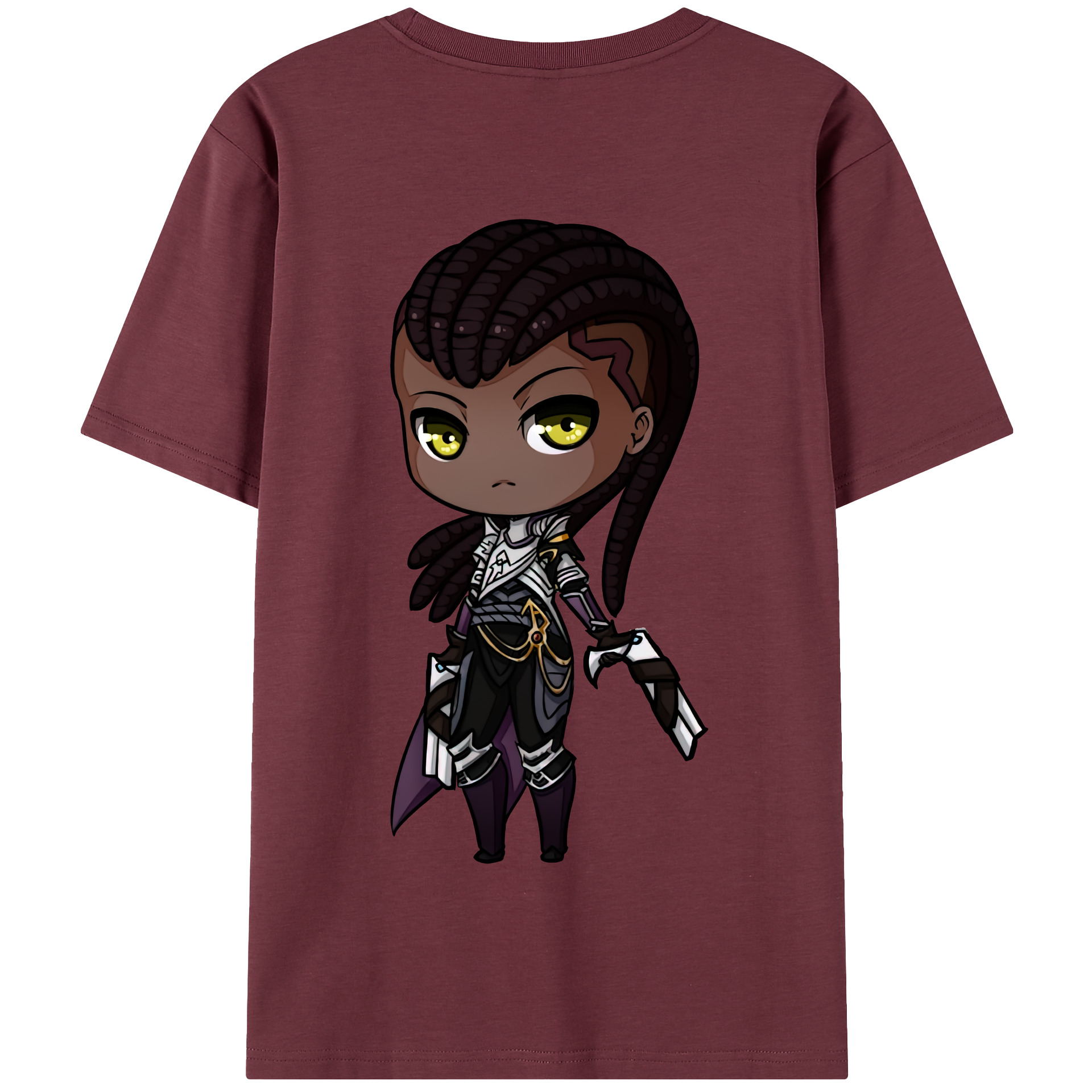 リーグ・オブ・レジェンド League of Legends LOL 綿100％半袖Tシャツ（背面プリント）